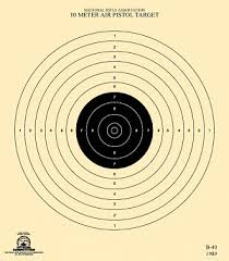 official nra airgun targets pellet gun bb gun shooting targets