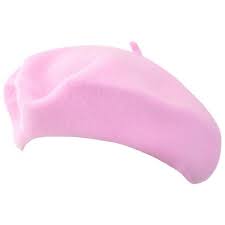 Classic Wool Blend French Artist Beret Soft Pastel Pink Liked On Polyvore Featuring Accessories Hats Pink Beret Pink Beret H Pink Hat Pink Pngs Pink Beret