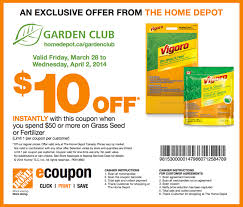 Collection by the home depot • last updated 4 weeks ago. The Home Depot Garden Club Coupon Get 10 Off Instantly On Your Purchase Of 50 On Grass Seed Or Fertilizer Hot Canada Deals Hot Canada Deals