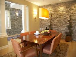 Country ledgestone and tuscan fieldstone has been combined to create a built in bar. The Direction In Which We Sit Is Important To Draw Good Feng Shui Luck Determine Your Your Be Dining Room Contemporary Stone Walls Interior Stone Wall Design
