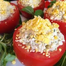 Tomates Farcies Crues Recette Recette Tomates Farcies Recette Tomate Recette Entree Froide