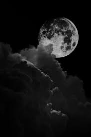 Aesthetic Black And White Background Moon Original Post By N S E N S I V E L Tumblr Com Moon Photography Black Aesthetic Wallpaper Moon Art