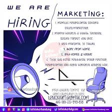 We did not find results for: Lowongan Kerja Marketing Lencia Art Bandung Maret 2021 Info Loker Bandung 2021