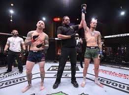 Sean wineland eddie malley ufc omalley brother kelleher brian after knockout predicts against round fires recent call. Sean O Malley Shares The Inspiration Behind His 12 Hour Hairstyle