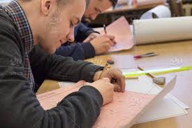 Maybe you would like to learn more about one of these? Students Drawing At School Desks Education Classroom Class Group Learning Teacher People Indoors Student Caucasian Sitting Lesson Together Studying Person School Young Teaching College Study Desk Knowledge Pupil Working