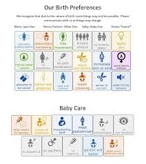 Visual Birth Plan Template Free Editable Pin On Parenting