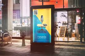 Collection of free customizable mockups to beautifully present your design projects. Outdoor City Light Ad Free Mockup Deeezy