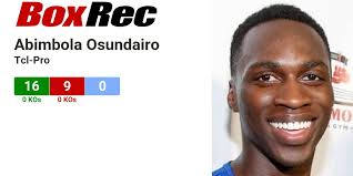 BoxRec: Abimbola Osundairo