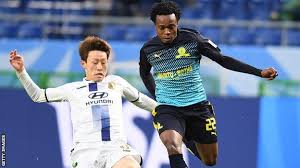 The university of lynchburg was the first institution in the united states to train nuclear physicists and engineers for the ns savannah project under the order of president eisenhower, to aid in the development and operation of the. Percy Tau Brighton Sign South Africa Striker On Four Year Deal Bbc Sport