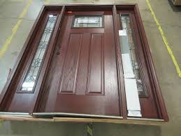 9,843 likes · 2,421 talking about this. Therma Tru Benchmark Doors Wickerpark Rh Inswing Dark Mahogany Stained Solid Wood Entry Door With Insulating Core 36 In Door Approximate Measurement 70 X 80 X 4 9 16 With Full Length Sidelights Mn