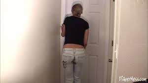 Desperation pooping in jeans 