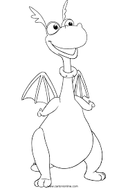 Doc mcstuffins stuffy coloring pages. Stuffy From Doc Mcstuffins Coloring Page