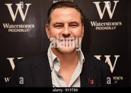 Il giudice britannico Got Talent David Walliams arriva per le audizioni  all'ICC di Birmingham Foto stock