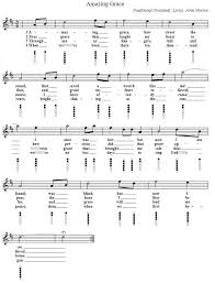 Quality custom made original sheet music arrangements. Amazing Grace Easy Tin Whistle Sheet Music Irish Folk Songs