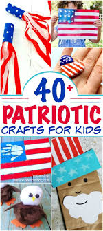 Indeed, this festive ponytail holder couldn't be easier to put together since the project involves nothing more than cutting strips of fabric and tying knots. 40 Patriotic 4th Of July Crafts For Kids The Soccer Mom Blog