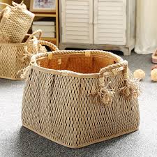Enjoy free shipping on most stuff, even big stuff. Luxury French Country Hand Woven Laundry Basket With Hemp Rope Handles Drum Shaped Plant Based Storage Basket French Country Hand Woven Laundry Basket With Hemp Rope Handles Drum Shaped Plant Based Storage Basket For Sale