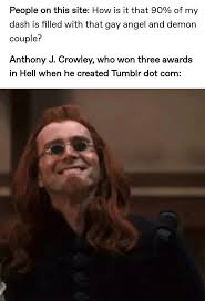 Pin By Kelsey Grace On Too Much Good Omens Book Fandoms Geek Stuff