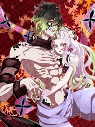 Daki And Gyutaro Anime Demon Anime Character Design Anime Characters