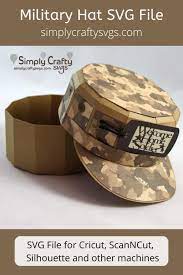 Military Fatigue Hat Hat Svg Army Hat Hat Crafts