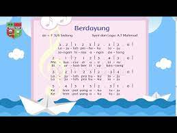 Lirik Lagu Berdayung Ciptaan At Mahmud Sd Ta Mirul Islam Surakarta