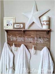 Because i instantly knew it would make a perfect towel rack in our bathroom. 15 Cool Diy Towel Rack Concept For Your Bathroom Interiorz Design Small Bathroom Decor Diy Towels Towel Hooks