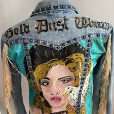 Stevie Nicks Jean Jacket