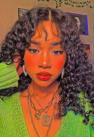 Lastly, lightly push the strands of your hair upwards by making crunching motions. Pin By Emily Edison On Indie Indie Hair Indie Girl Indie Makeup