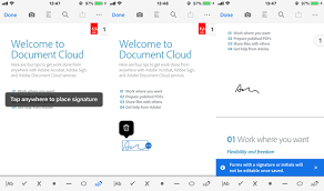 Acrobat provides the ability to bookmark pages, change the view mode, add text markup, search, and more. How To Sign Pdf Documents On Iphone Ipad Mac