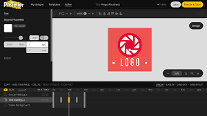 Brandcrowd logo maker is easy to use and allows you full customization to get the. Free Animated Logo Maker Create Animated Logos With Pixteller
