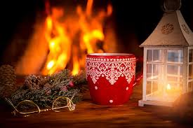 Red And White Floral Ceramic Mug Brown Framed Eyeglasses And White Candle Lantern Hd Wallpaper Wallpaperbetter