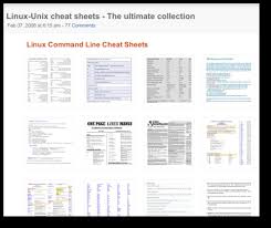 We did not find results for: Top 10 Best Cheat Sheets And Tutorials For Linux Unix Commands Nixcraft