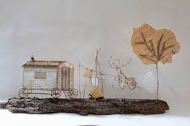 Epistyle Exposition Art Au Fil De Fer Sculptures Sur Fil Papier