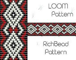 A summer's day loom bracelet individual craft patterns and bead weaving patterns for sale from various designers in one location many free items are available whether with a. Beaded Loom Bracelet Pattern Pdf Seed Bead Bracelet Diy Beading Instant Download Bookmark Flower Pattern Digital Square Stitch Jewelry Seed Bead Bracelets Diy Loom Bracelet Patterns Loom Beading