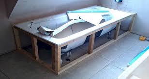 Fill the bathtub up to the overﬂow level and check overﬂow unit for leaks. New Bath Installation Costs