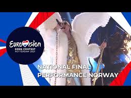 Musical group the roop from lithuania perform during rehearsals at the eurovision song contest at this year's eurovision extravaganza kicked off on tuesday with 10 acts securing their places in. Tix Fallen Angel Norway National Final Performance Eurovision 2021 Youtube In 2021 Angels Lyrics Eurovision Eurovision Song Contest