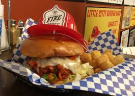 We had seen this restaurant featured on the food network show, man vs. Little Bitty Burger Barn S Charlie S 5 Alarm Fire Burger Challenge Foodchallenges Com Foodchallenges Com