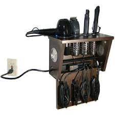 We stock all your hair, beauty, tanning and nail needs, with great prices and quality service, you get everything you need from just one supplier! Pojjo Wall Mount Hair Appliance Storage System In Java Laminate Vvb L Jv At The Home Depot Tabl Home Hair Salons Hair Salon Interior Hair Appliance Storage