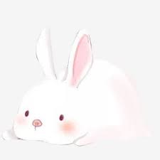 Cute Rabbit White Rabbit Pink Bunny Rabbit Chang E Mid Autumn Festival Cute Rabbit Png Transparent Clipart Image And Psd File For Free Download