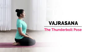 vajrasana thunderbolt yoga pose