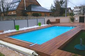 Margelle Piscine Bois Terrasse Bois Piscine Sans Margelle Veranda Styledevie Idees Conception Jardin Idees Conception Jardin