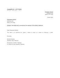 Use a font that makes it easy for the reader to go through your letter. 46 Authorization Letter Samples Templates á… Templatelab