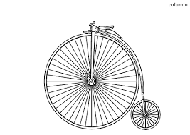 Bicycle riding coloring page for kids. Bicycles Coloring Pages Free Printable Bicycle Coloring Sheets