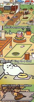 We mean someone who does not believe in christ or has not heard of christ. What S A God To A Non Believer Neko Atsume Know Your Meme