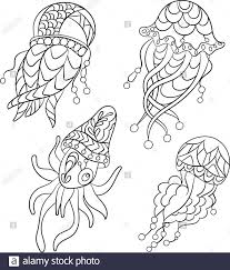 We did not find results for: Coloring Pages In Vector Graphic Illustration For Children And Adults With Sea Animals Such As Octopus Crab And Jellyfish Stock Vector Image Art Alamy