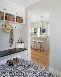 If you want to enhance a neutral color, consider choosing a geometric pattern. Miraculous Flooring Ideas That Would Make A Difference In 2020 Entryway Tile Entryway Tile Floor Mudroom Flooring