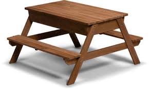 Picknicktisch ikea teakholz picknicktisch / gartenbank 152x140x72cm(lxbxh). Kaufen Woodlii Picknicktisch Mit Sandkasten Deckel Braun Jollyroom