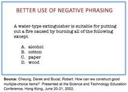 Writing Good Multiple Choice Test Questions | Center For Teaching |  Vanderbilt University