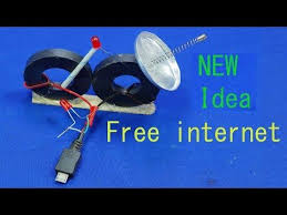 How To Get Free Internet Free Internet Strong Any Wifi Signal 15000 Fit High Speed On Any Phone Youtube Electronics Projects Diy Diy Tv Antenna Wifi Signal