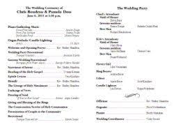 Wedding Program Templates Wedding Programs Wedding Programs Template Program Template