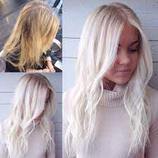 Brassy Partial To Icy Elsa Blonde With Soft Rootiness Icy Blonde Hair White Blonde Hair Blonde Hair Color